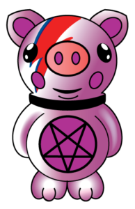 An image of the VeloPigs Mascot